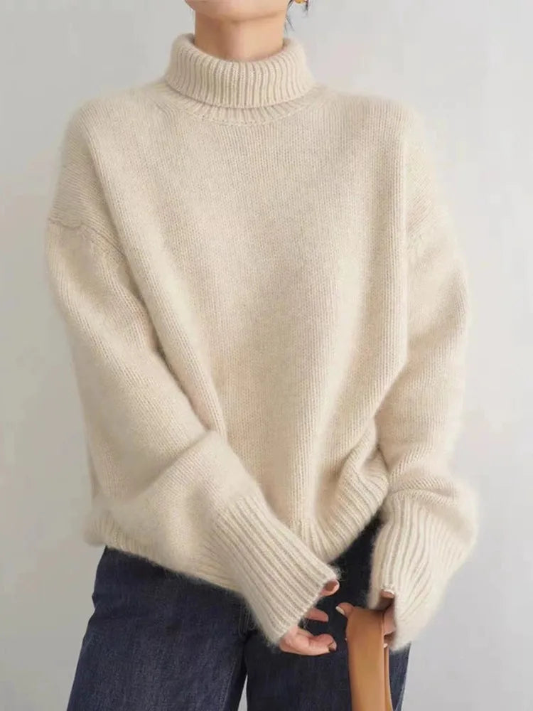 Aurélie™ | Cashmere Turtleneck Sweater