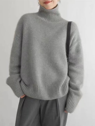 Aurélie™ | Cashmere Turtleneck Sweater