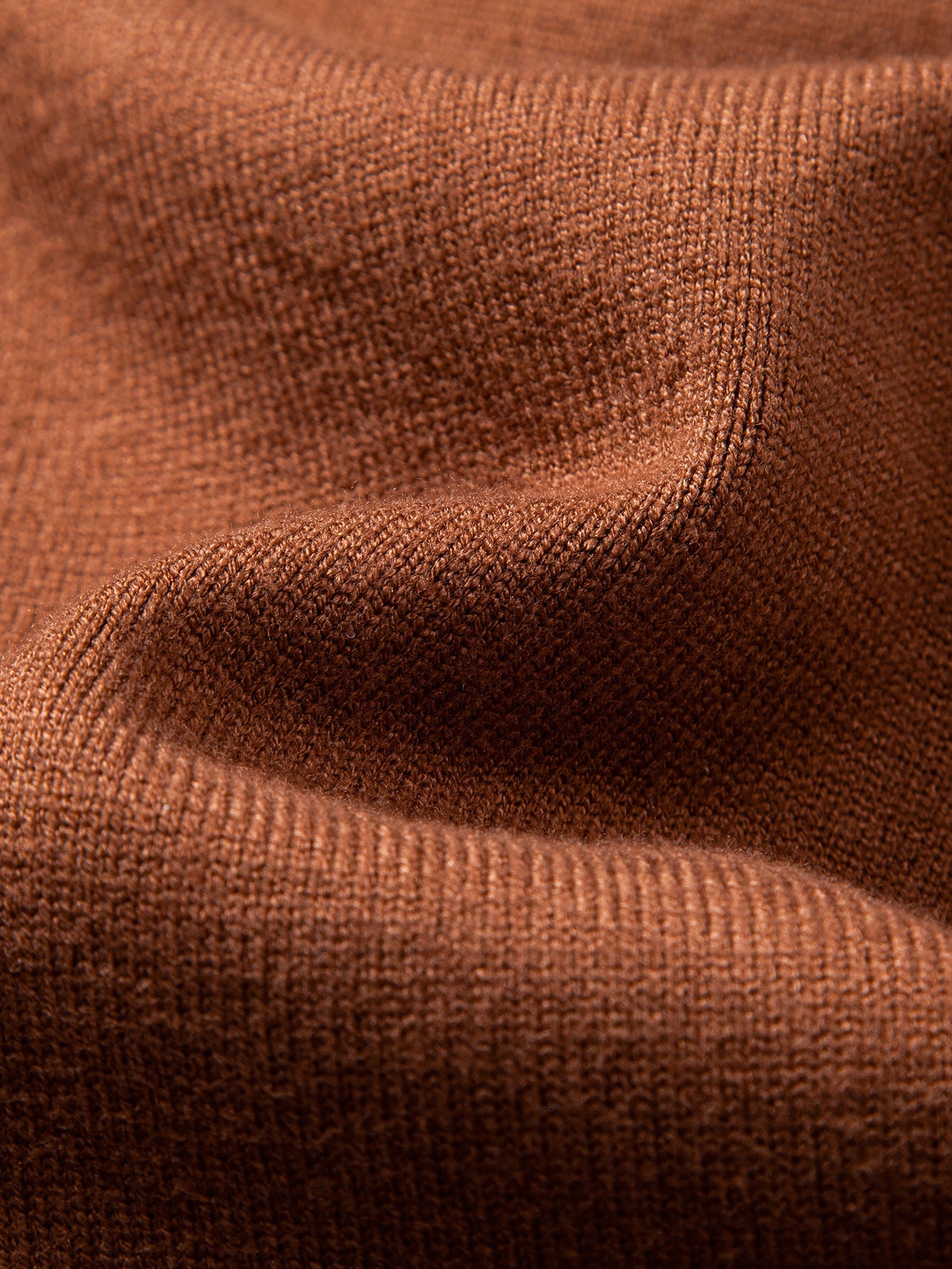 Stripe Mock Neck Sweater