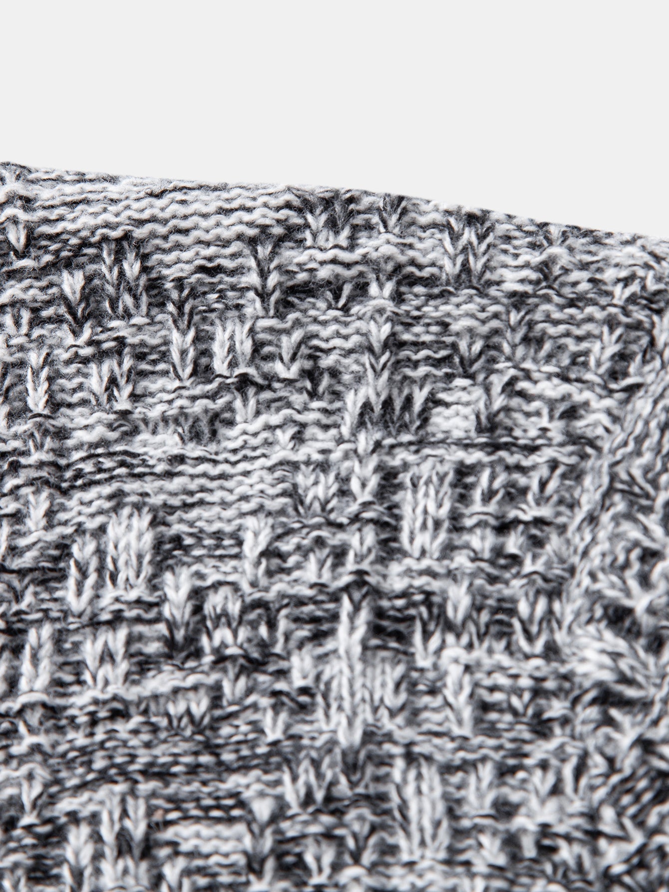 Contrast Crew Neck Knit Sweater