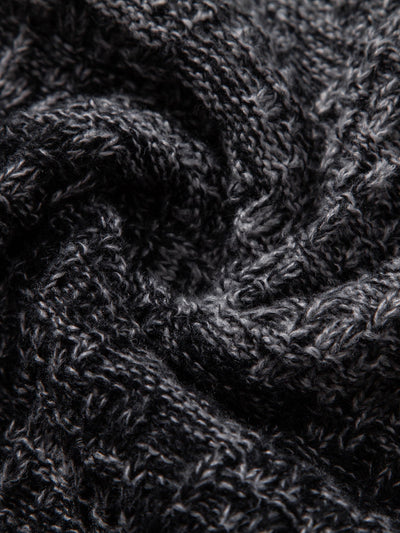 Contrast Crew Neck Knit Sweater