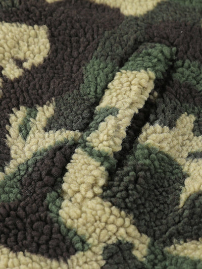 Camouflage Teddy Pocket Jacket