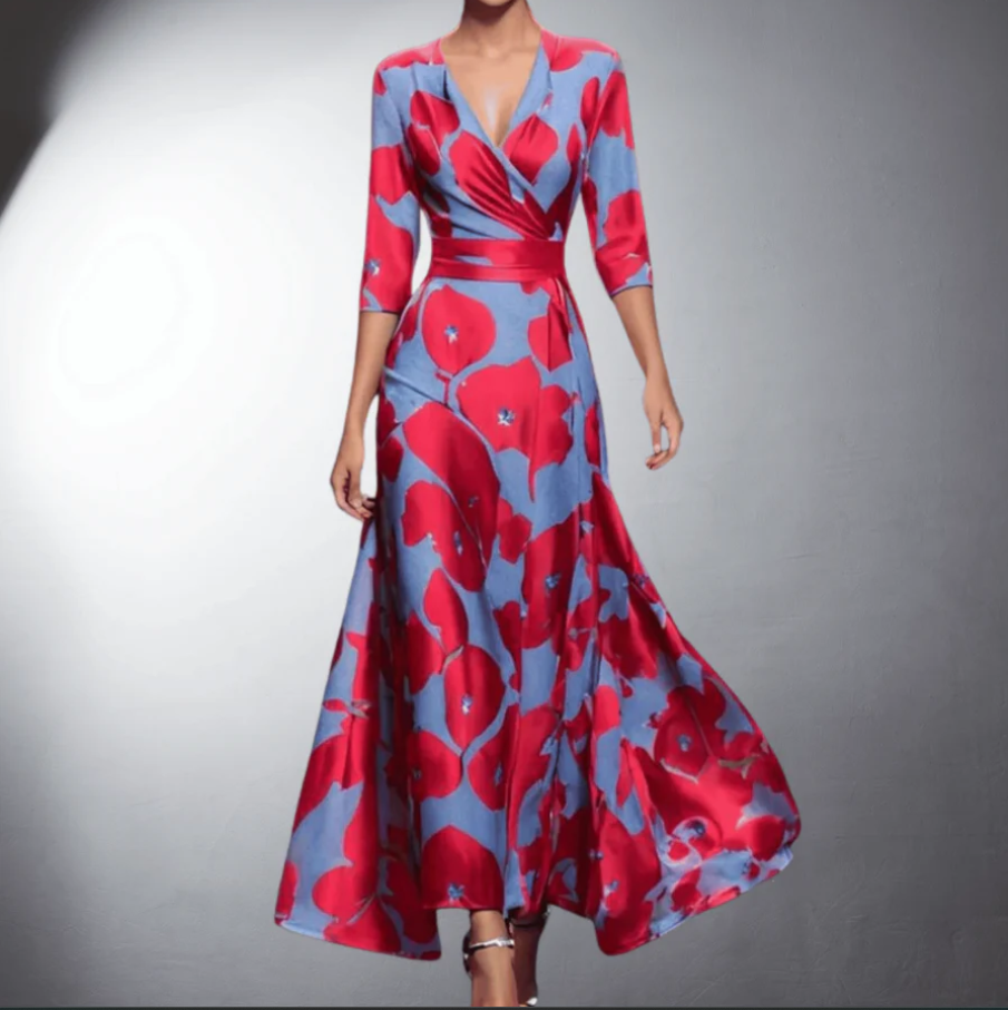 CORDULA I CLASSIC FLORAL DRESS