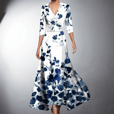 CORDULA I CLASSIC FLORAL DRESS