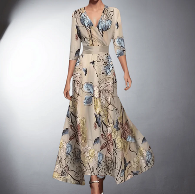 CORDULA I CLASSIC FLORAL DRESS