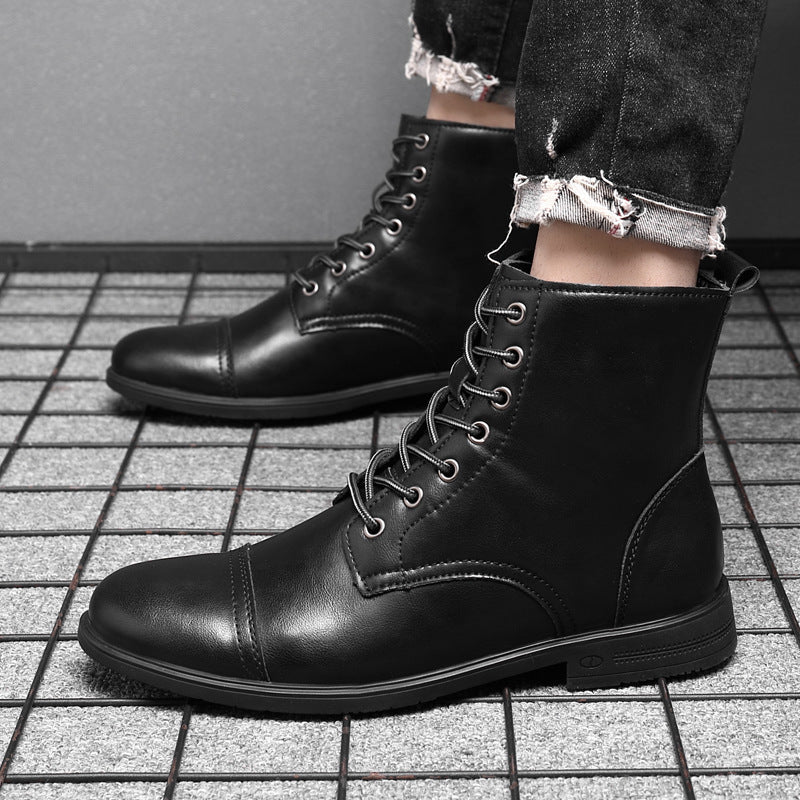 Morgan | Faux Leather Ankle Boots