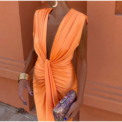 Crocetta™ | Elegant Off-Shoulder Dress