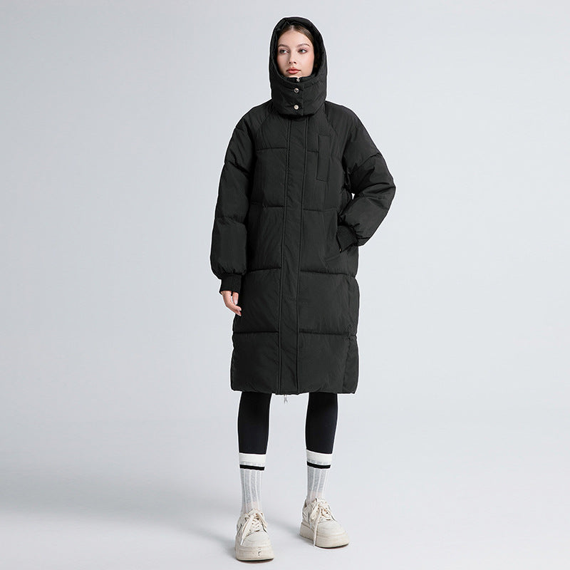 Amelie - Classic Hooded Long Puffer Coat