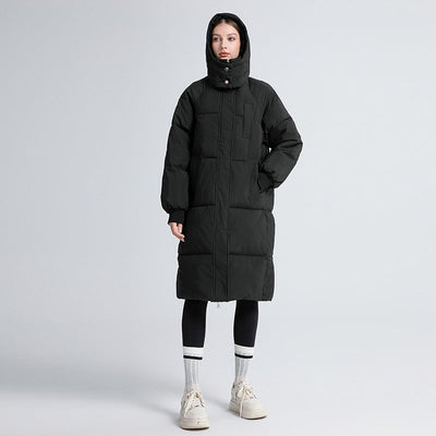 Amelie - Classic Hooded Long Puffer Coat