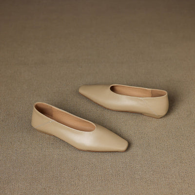 Emor Genuine Leather Flats