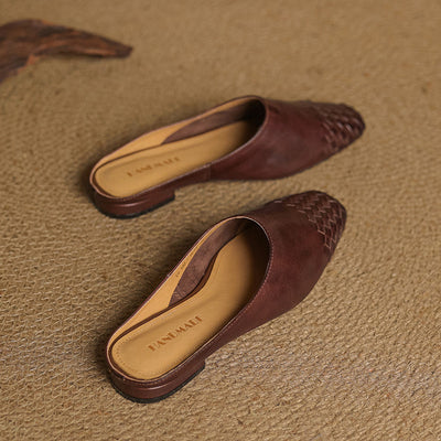 Dalvi Genuine Leather Mules