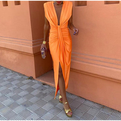 Crocetta™ | Elegant Off-Shoulder Dress