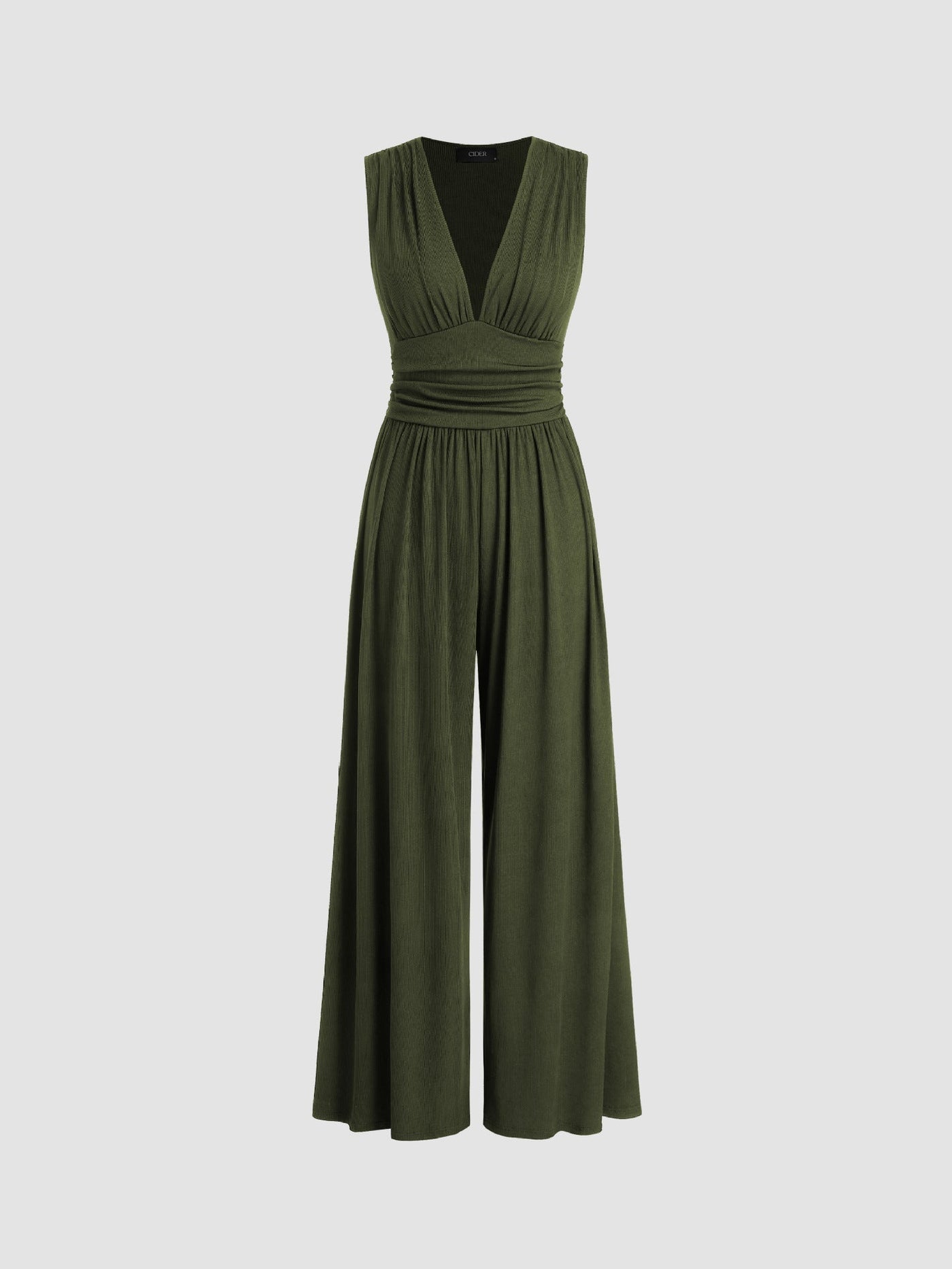 CHARITY – Chic Sleeveless Wide-Leg Jumpsuit