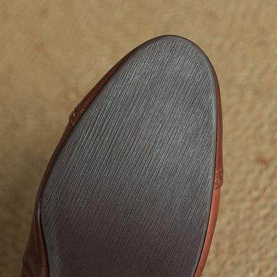 Graneth Genuine Leather Flats