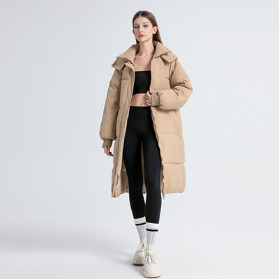 Amelie - Classic Hooded Long Puffer Coat