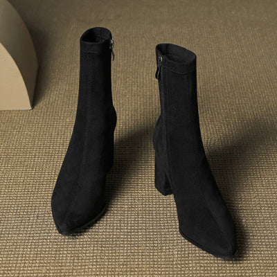 Alora Genuine Suede Boots