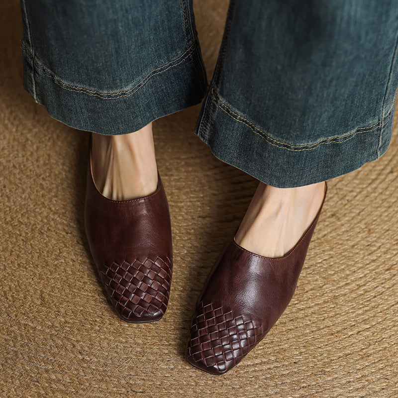 Dalvi Genuine Leather Mules