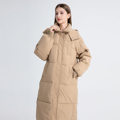 Amelie - Classic Hooded Long Puffer Coat