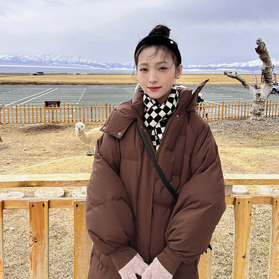 Amelie - Classic Hooded Long Puffer Coat