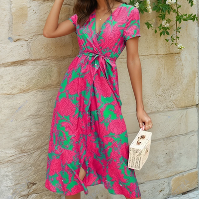 Florence | Light and Elegant Colorful Dress