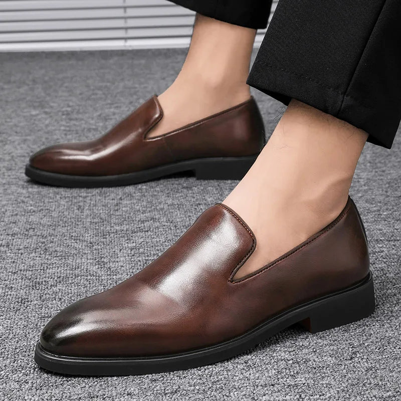 Navarro Genuine Leather Loafers