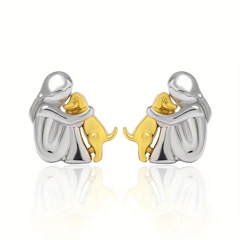 Elisa - Dog Icon Earrings