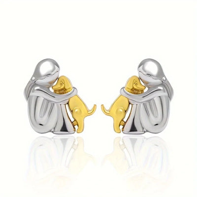 Elisa - Dog Icon Earrings