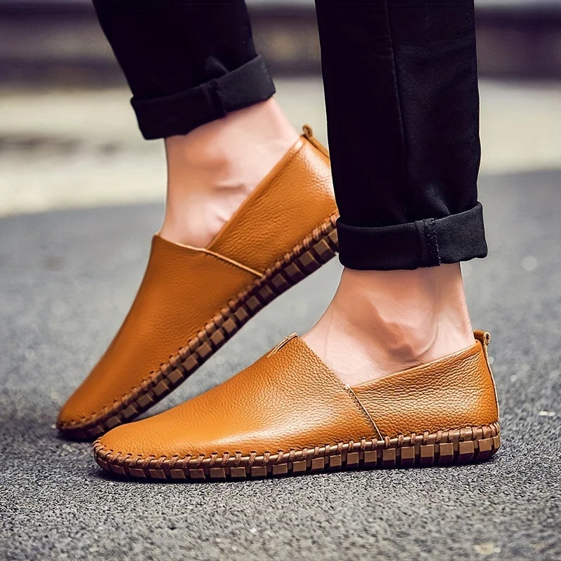 Marco Santini Leather Loafers