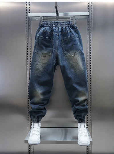 Ellis™ | Baggy Denim Trousers with Belt