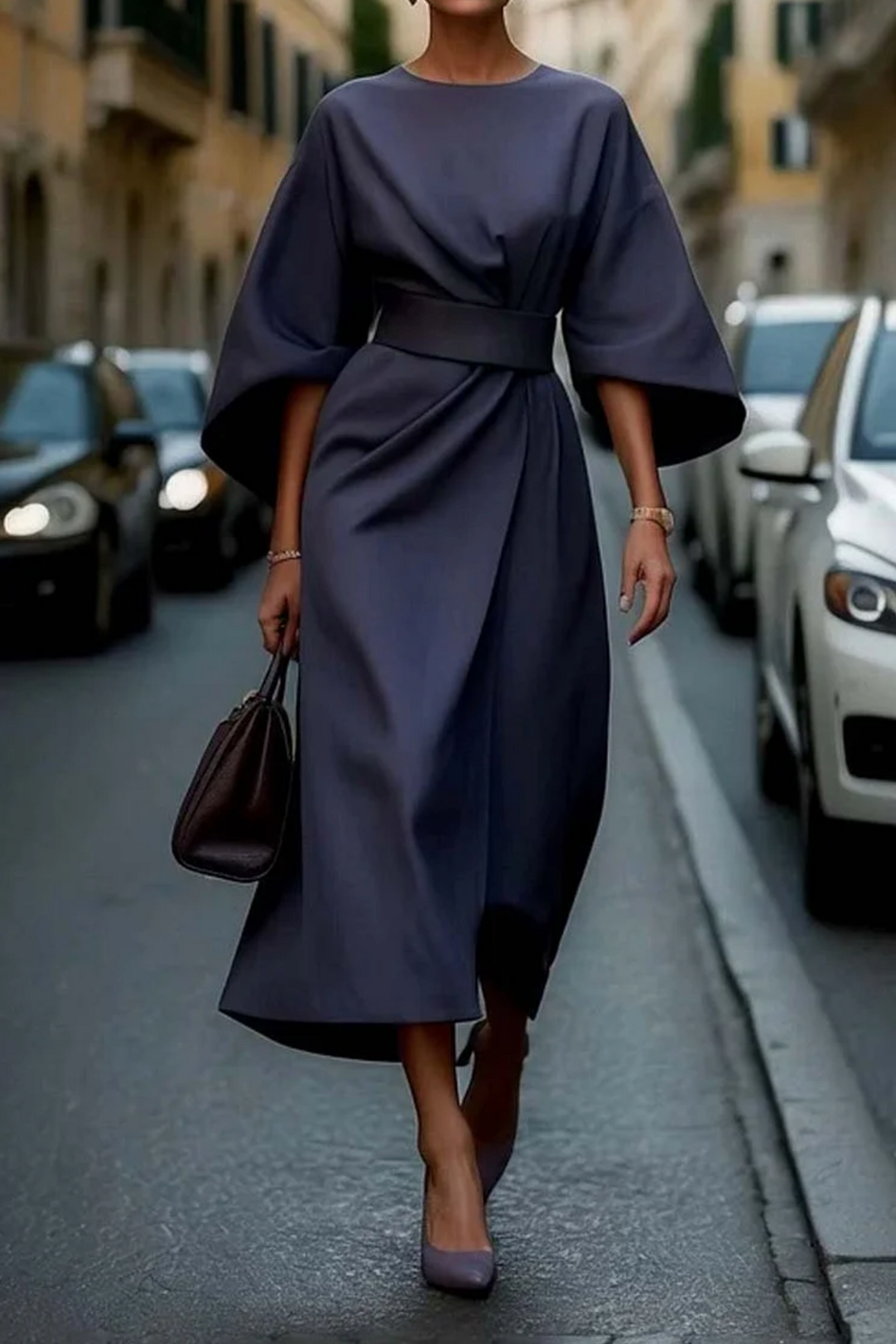 Keira - Dress with Wide Sleeves