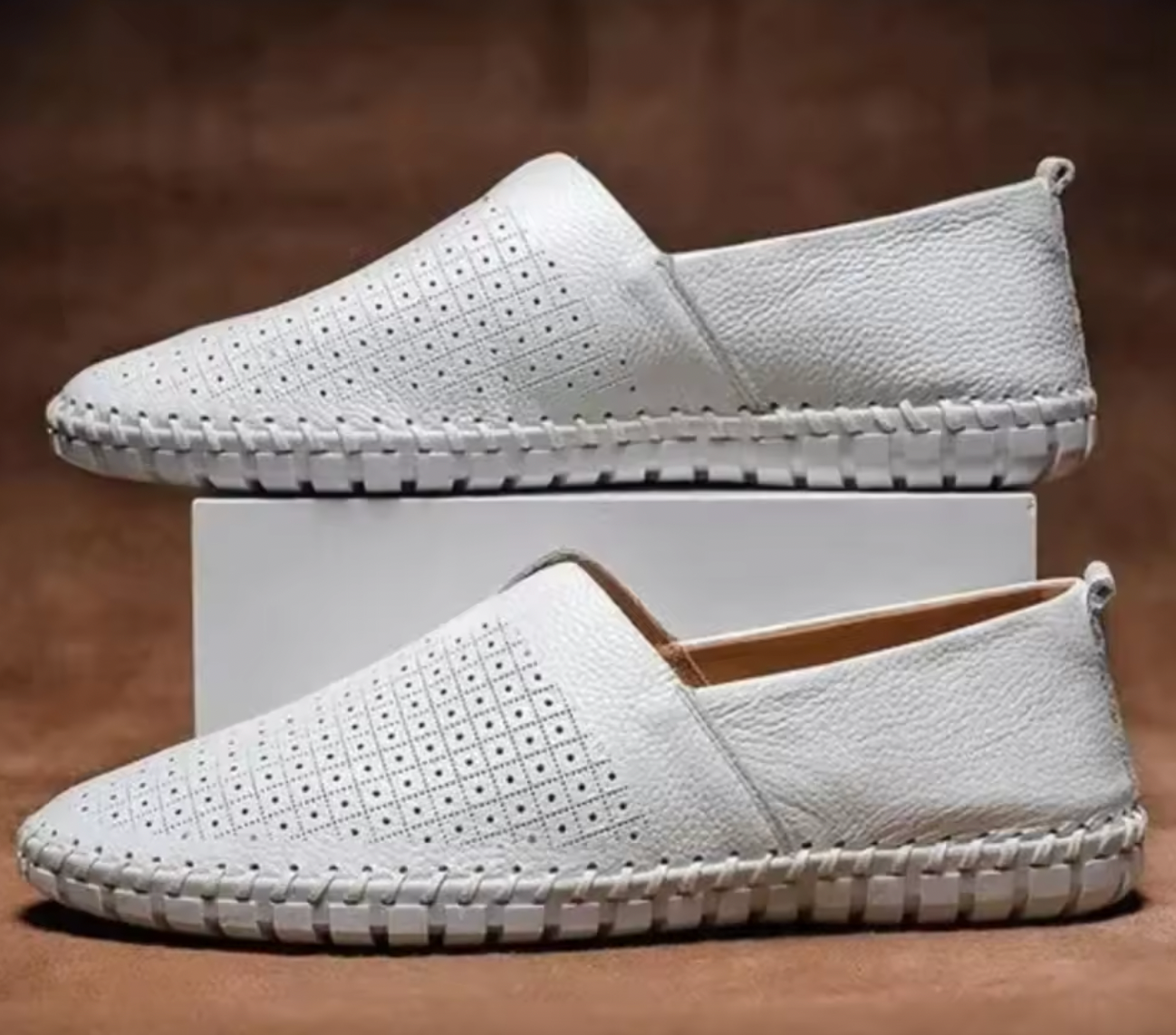 MARCELLO LEATHER LOAFERS