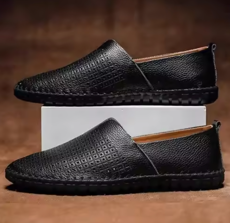 MARCELLO LEATHER LOAFERS