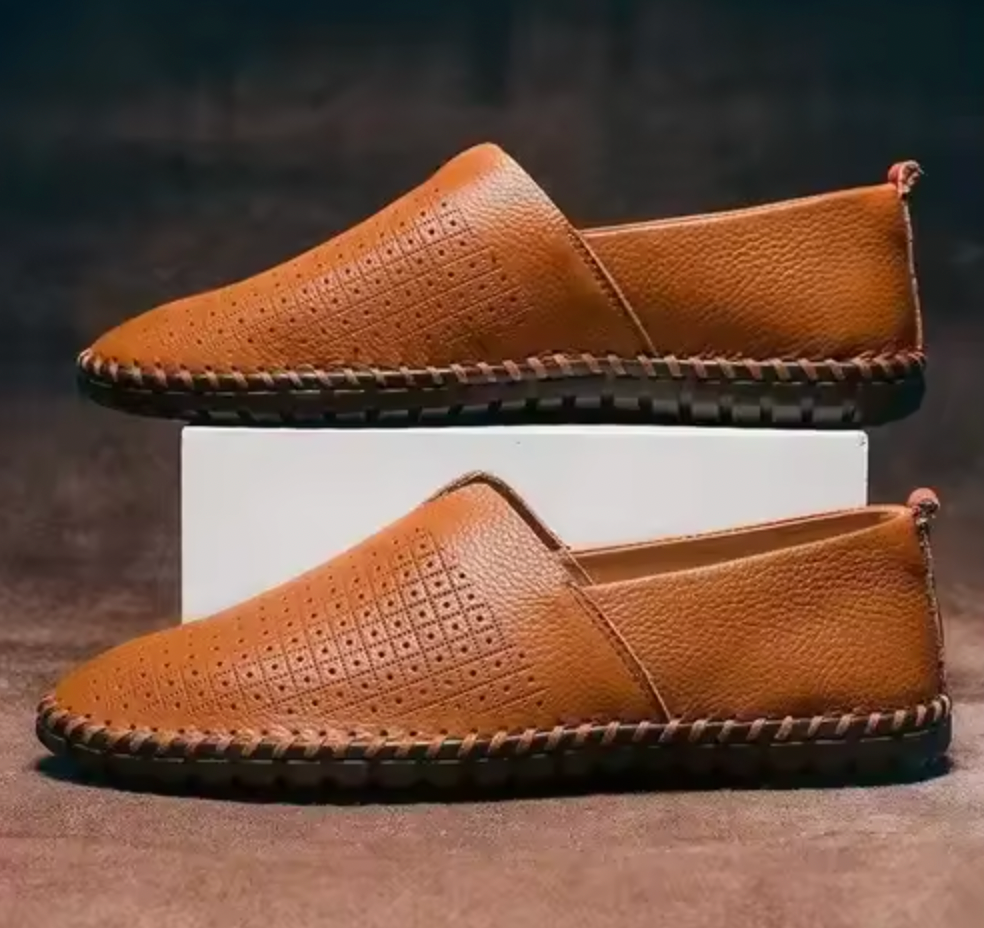 MARCELLO LEATHER LOAFERS