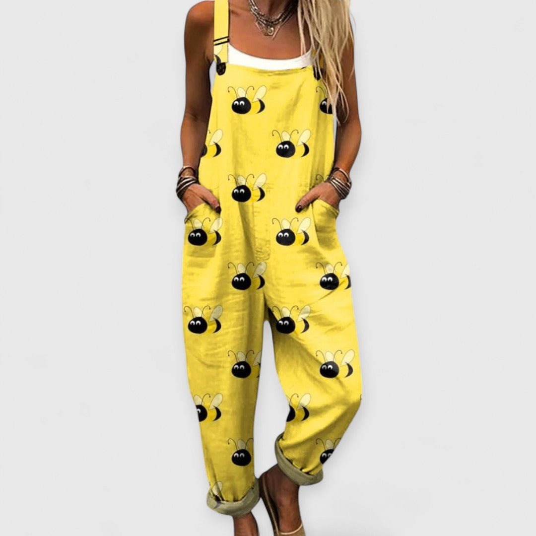 Maude | Mischievous Bee Overalls
