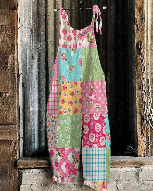 Fern | Bohemian Floral Jumpsuit