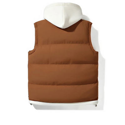 Matteo Rinaldi Hooded Puffer Gilet