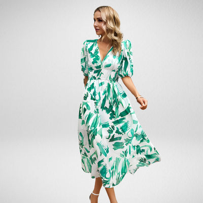 Johanna - V-Neck Casual Dress