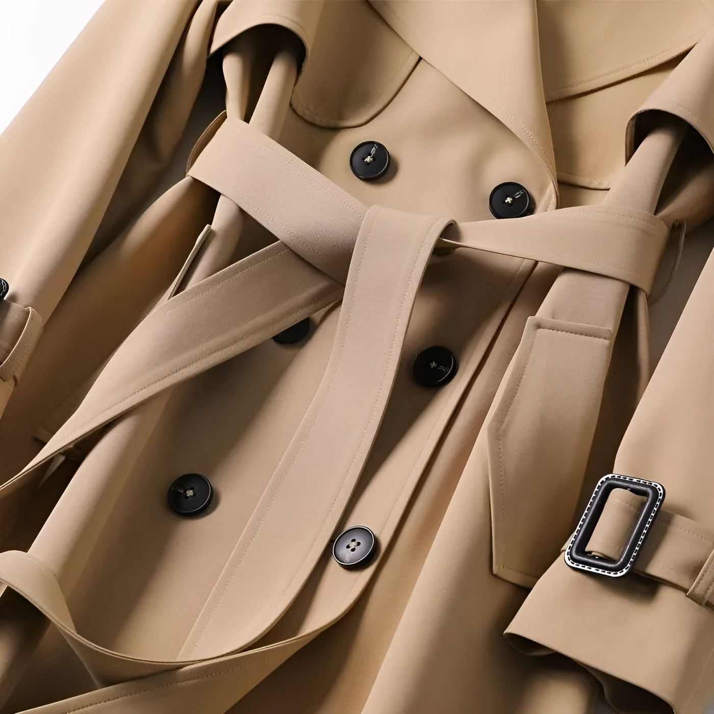 Xanthippe™ | Elegant Trench Coat with Timeless Style