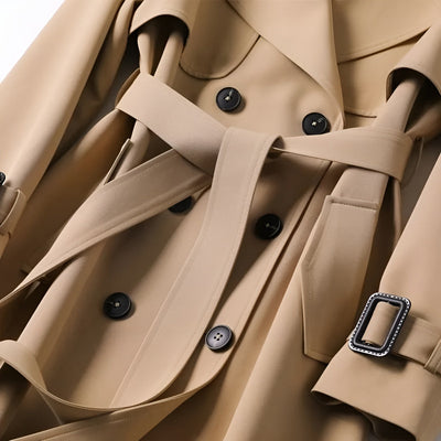 Xanthippe™ | Elegant Trench Coat with Timeless Style