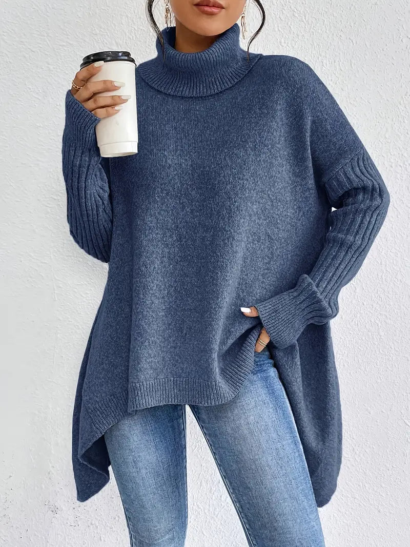 BRIDGETTE | LONG TURTLENECK SWEATER