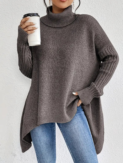BRIDGETTE | LONG TURTLENECK SWEATER