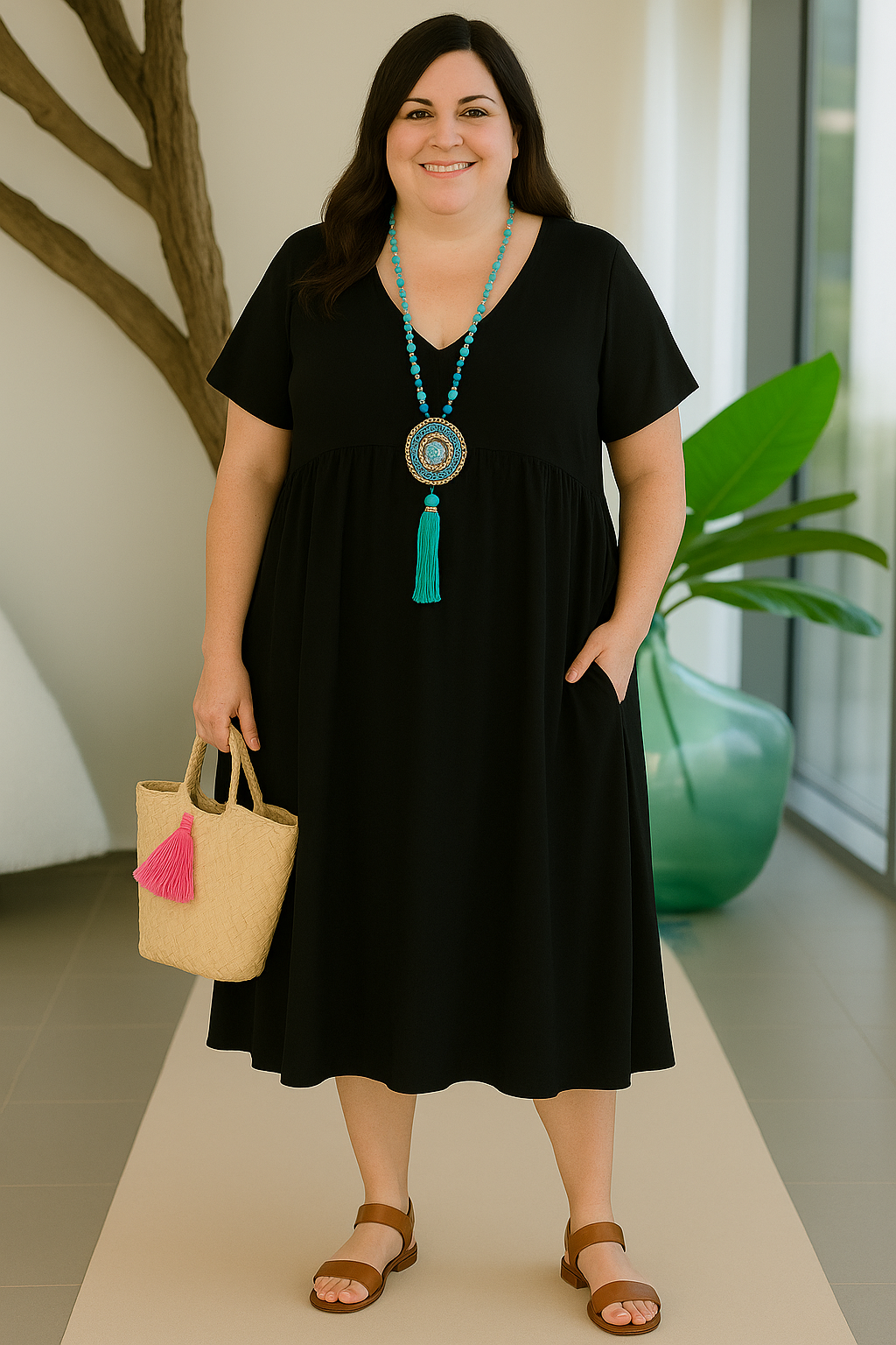 Lily™ | Tummy Covering Dress