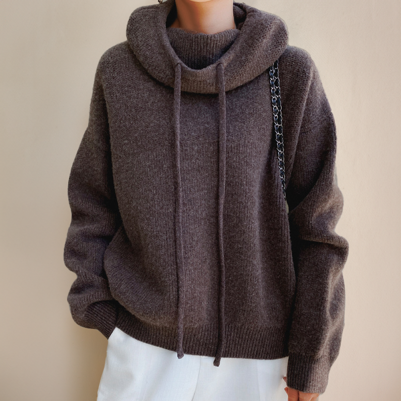 Elvire™ | Cozy Hooded Pullover