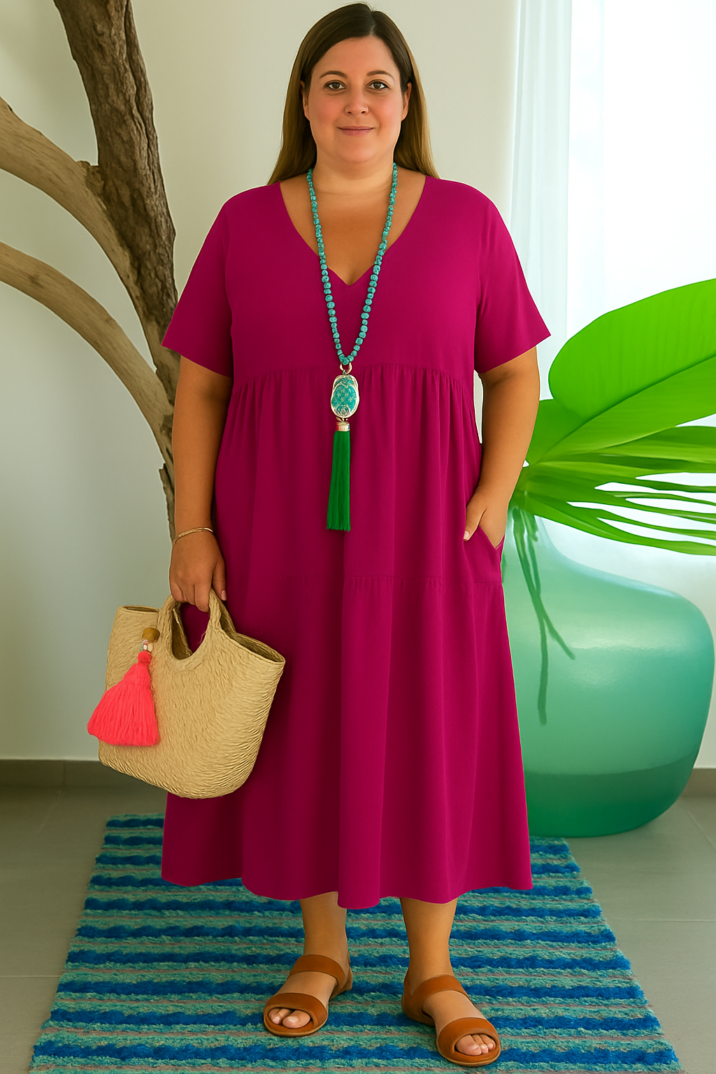Lily™ | Tummy Covering Dress