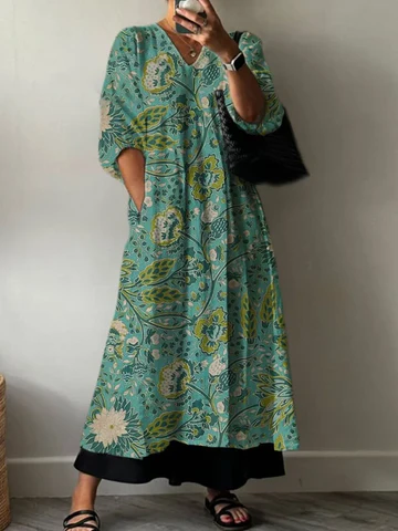 Elegant Dress with Print