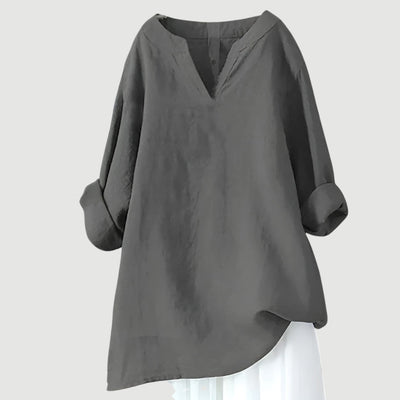Evelyn | Relaxed linen blouse for warm days