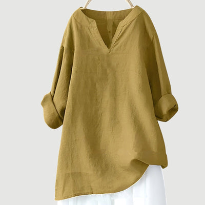 Evelyn | Relaxed linen blouse for warm days