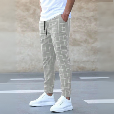 Crossmark Checkered Joggers