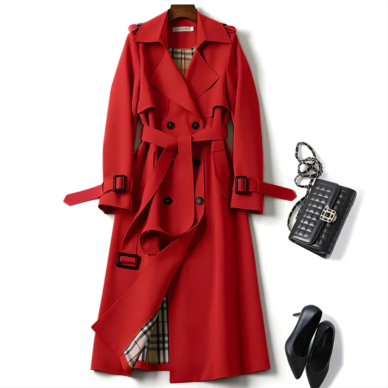 Xanthippe™ | Elegant Trench Coat with Timeless Style