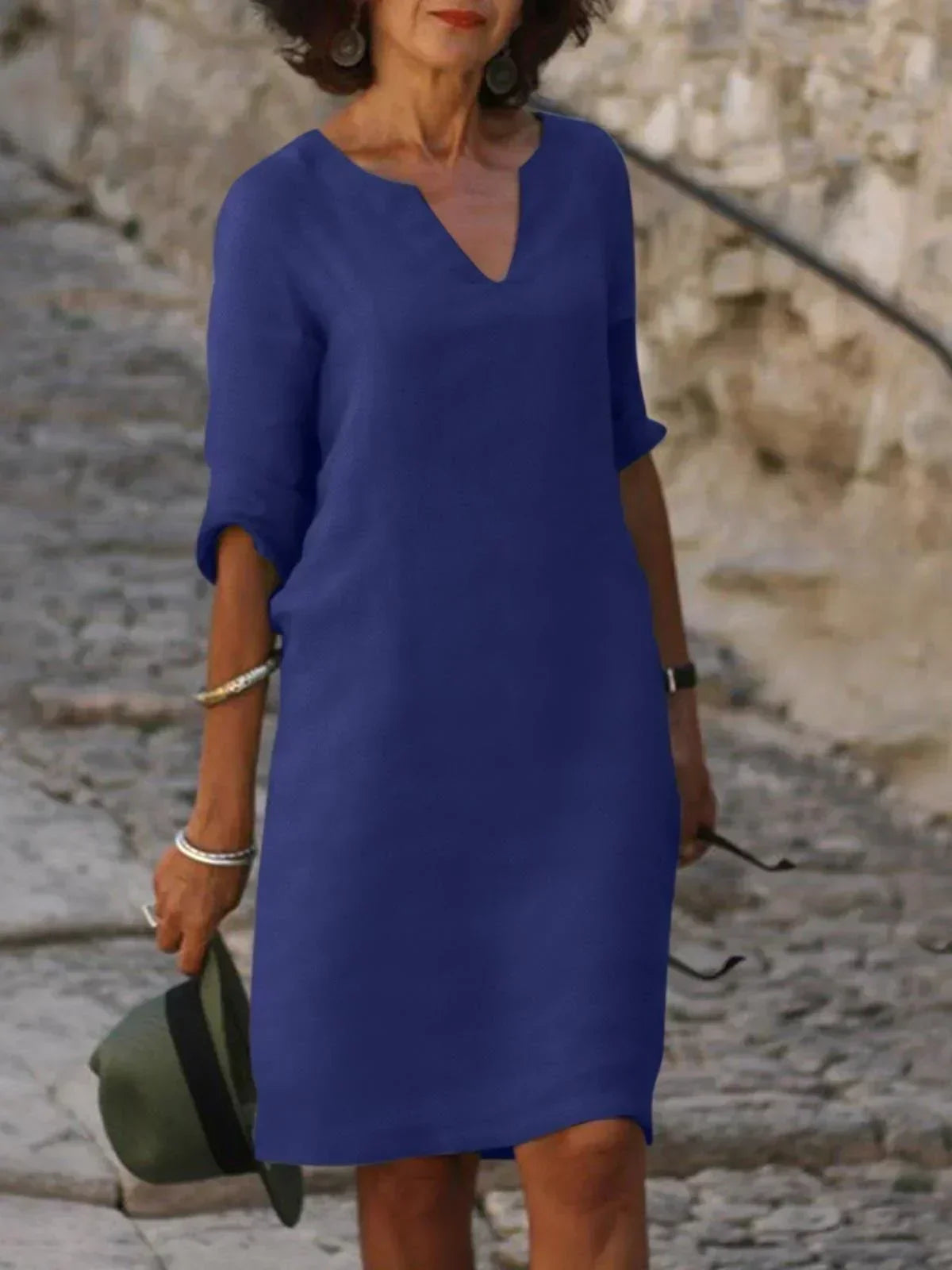 Aurora | Elegant Dress with V-Neck
